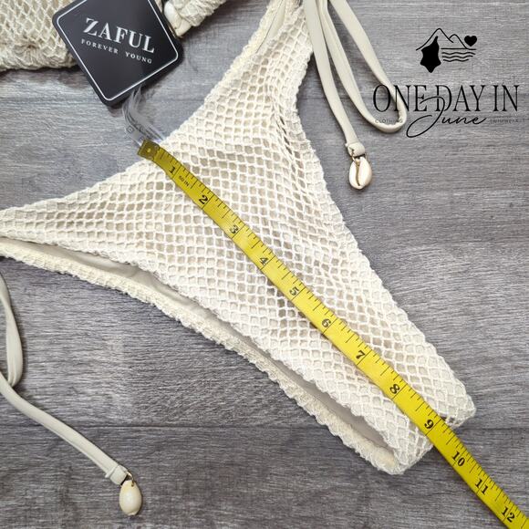 Zaful Tie Side Bikini Swimsuit Size S - Picture 6 of 7